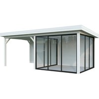 PALMAKO Pavillon »Lenna«, Aufstellmaße BxTxH: 628 x 340 x 245 cm, lackiert, Holz – weiss Rabatt: 10 % PALMAKO Pavillon »Lenna«, Aufstellmaße BxTxH: 628 x 340 x 245 cm, lackiert, Holz – weiss Rabatt: 10 %