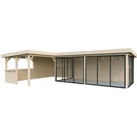 PALMAKO Pavillon »Lenna«, Aufstellmaße BxTxH: 916 x 628 x 245 cm, tauchgrundiert, Holz – braun Rabatt: 10 % PALMAKO Pavillon »Lenna«, Aufstellmaße BxTxH: 916 x 628 x 245 cm, tauchgrundiert, Holz – braun Rabatt: 10 %