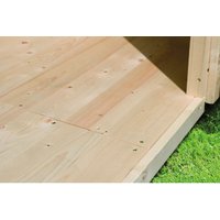 KARIBU Fußboden »Østen«, BxHxT: 327,9 x 1,6 x 360,8 cm, Zubehör für: Østen 4 – braun KARIBU Fußboden »Østen«, BxHxT: 327,9 x 1,6 x 360,8 cm, Zubehör für: Østen 4 – braun