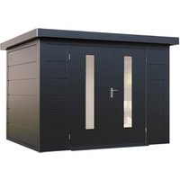 WOLFF FINNHAUS Gartenhaus »Finnhaus Style«, Eirik 3024 Anthrazit – grau WOLFF FINNHAUS Gartenhaus »Finnhaus Style«, Eirik 3024 Anthrazit – grau