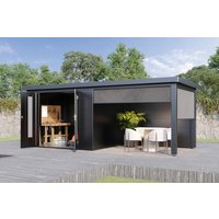 WOLFF FINNHAUS Rollo »Finnhaus Style«, 240 cm, anthrazit – grau WOLFF FINNHAUS Rollo »Finnhaus Style«, 240 cm, anthrazit – grau