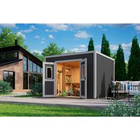 LASITA MAJA Ferienhaus »Felix«, BxHxT: 300 x 222,3 x 300 cm, (Außenmaß inkl. Dachüberstand), carbongrau | Holz LASITA MAJA Ferienhaus »Felix«, BxHxT: 300 x 222,3 x 300 cm, (Außenmaß inkl. Dachüberstand), carbongrau | Holz