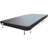 Canadian Spa Whirlpoolabdeckung 5940 x 2280 cm braun für 6 m Swim Spa UVbeständig Canadian Spa Whirlpoolabdeckung 5940 x 2280 cm braun für 6 m Swim Spa UVbeständig