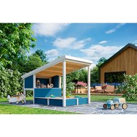 LASITA MAJA Sandkasten mit Stauraum und Sitzbank »Pippi 1«, LxB: 164 x 220 cm, lichtblau (Rabatt: 9 %) LASITA MAJA Sandkasten mit Stauraum und Sitzbank »Pippi 1«, LxB: 164 x 220 cm, lichtblau (Rabatt: 9 %)