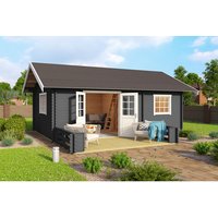 LASITA MAJA Gartenhaus Zubehör »Caroline«, Zubehör für: Gartenhaus Caroline, grau | Holz LASITA MAJA Gartenhaus Zubehör »Caroline«, Zubehör für: Gartenhaus Caroline, grau | Holz