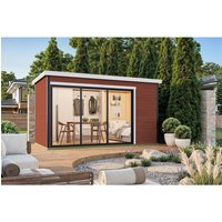 LASITA MAJA Gartenhaus »Austin«, BxHxT: 439,6 x 239,4 x 259,6 cm, (Außenmaß inkl. Dachüberstand), schwedenrot | Holz LASITA MAJA Gartenhaus »Austin«, BxHxT: 439,6 x 239,4 x 259,6 cm, (Außenmaß inkl. Dachüberstand), schwedenrot | Holz