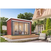 LASITA MAJA Gartenhaus »Austin«, BxHxT: 379,6 x 239,4 x 259,6 cm, (Außenmaß inkl. Dachüberstand), schwedenrot LASITA MAJA Gartenhaus »Austin«, BxHxT: 379,6 x 239,4 x 259,6 cm, (Außenmaß inkl. Dachüberstand), schwedenrot