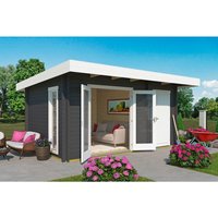 LASITA MAJA Gartenhaus »Chameleon«, BxHxT: 510 x 233,7 x 410 cm (Außenmaß inkl. Dachüberstand), carbongrau LASITA MAJA Gartenhaus »Chameleon«, BxHxT: 510 x 233,7 x 410 cm (Außenmaß inkl. Dachüberstand), carbongrau