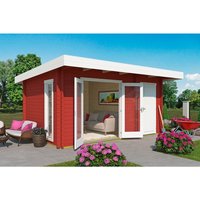LASITA MAJA Gartenhaus »Chameleon«, BxHxT: 510 x 233,7 x 410 cm (Außenmaß inkl. Dachüberstand), schwedenrot | Holz LASITA MAJA Gartenhaus »Chameleon«, BxHxT: 510 x 233,7 x 410 cm (Außenmaß inkl. Dachüberstand), schwedenrot | Holz