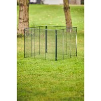 BRISTA Komposter »BRISTA-Gartenprogramm«, BxHxT: 100 x 80 x 100 cm, 800 Liter, Stahl, grün – gruen Rabatt: 20 % BRISTA Komposter »BRISTA-Gartenprogramm«, BxHxT: 100 x 80 x 100 cm, 800 Liter, Stahl, grün – gruen Rabatt: 20 %