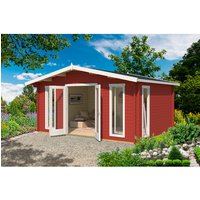 LASITA MAJA Gartenhaus »Elgin«, BxHxT: 528 x 267,9 x 360 cm, (Außenmaß inkl. Dachüberstand), naturbelassen - rot | Holz LASITA MAJA Gartenhaus »Elgin«, BxHxT: 528 x 267,9 x 360 cm, (Außenmaß inkl. Dachüberstand), naturbelassen - rot | Holz