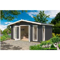 LASITA MAJA Gartenhaus »Elgin«, BxHxT: 528 x 267,9 x 360 cm, (Außenmaß inkl. Dachüberstand), carbongrau | Holz LASITA MAJA Gartenhaus »Elgin«, BxHxT: 528 x 267,9 x 360 cm, (Außenmaß inkl. Dachüberstand), carbongrau | Holz