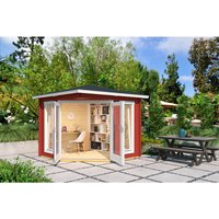LASITA MAJA Gartenhaus »Oban«, BxHxT: 282,3 x 240,54 x 255,6 cm (Außenmaß inkl. Dachüberstand), schwedenrot LASITA MAJA Gartenhaus »Oban«, BxHxT: 282,3 x 240,54 x 255,6 cm (Außenmaß inkl. Dachüberstand), schwedenrot