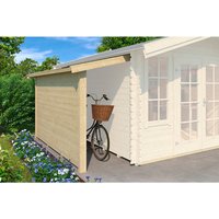 LASITA MAJA Schleppdach, BxT: 280 x 90 cm (Aufstellmaß ), naturbelassen – braun LASITA MAJA Schleppdach, BxT: 280 x 90 cm (Aufstellmaß ), naturbelassen – braun