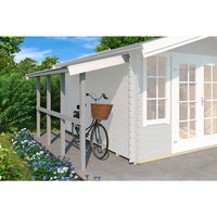 LASITA MAJA Schleppdach, BxT: 280 x 90 cm (Aufstellmaß ), grau LASITA MAJA Schleppdach, BxT: 280 x 90 cm (Aufstellmaß ), grau