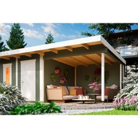 LASITA MAJA Überdachung »Sizilien«, BxT: 300 x 350 cm (Aufstellmaß ), grün – gruen LASITA MAJA Überdachung »Sizilien«, BxT: 300 x 350 cm (Aufstellmaß ), grün – gruen