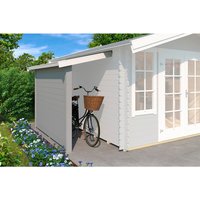 LASITA MAJA Schleppdach, BxT: 220 x 90 cm (Aufstellmaß ), grau LASITA MAJA Schleppdach, BxT: 220 x 90 cm (Aufstellmaß ), grau