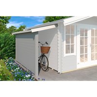 LASITA MAJA Schleppdach, BxT: 280 x 90 cm (Aufstellmaß ), grau LASITA MAJA Schleppdach, BxT: 280 x 90 cm (Aufstellmaß ), grau