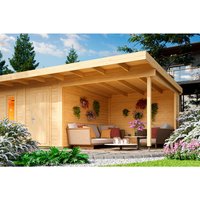 LASITA MAJA Überdachung »Sizilien«, BxT: 300 x 350 cm (Aufstellmaß ), Naturbelassen – braun LASITA MAJA Überdachung »Sizilien«, BxT: 300 x 350 cm (Aufstellmaß ), Naturbelassen – braun