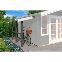 LASITA MAJA Schleppdach, BxT: 220 x 90 cm (Aufstellmaß ), grün – gruen LASITA MAJA Schleppdach, BxT: 220 x 90 cm (Aufstellmaß ), grün – gruen