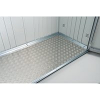 BIOHORT Bodenplatte, für Geräteschrank Gr. 190, BxH: 177,5 x 0,2 cm, Aluminium – grau BIOHORT Bodenplatte, für Geräteschrank Gr. 190, BxH: 177,5 x 0,2 cm, Aluminium – grau