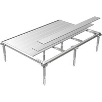 BIOHORT Fundament, BxHxT: 292,4 x 6,5 x 292,4 cm, für SmartBase PLUS Gerätehaus HighLine H6, grau BIOHORT Fundament, BxHxT: 292,4 x 6,5 x 292,4 cm, für SmartBase PLUS Gerätehaus HighLine H6, grau