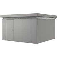 BIOHORT Gerätehaus »CasaNova«, BxHxT: 430 x 250 x 430 cm (Aufstellmaße), Stahl – grau BIOHORT Gerätehaus »CasaNova«, BxHxT: 430 x 250 x 430 cm (Aufstellmaße), Stahl – grau