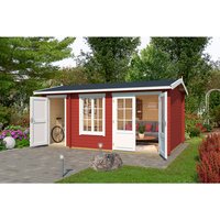 LASITA MAJA Gartenhaus »Wrexham«, BxHxT: 525 x 250,8 x 350,8 cm (Außenmaß inkl. Dachüberstand), schwedenrot LASITA MAJA Gartenhaus »Wrexham«, BxHxT: 525 x 250,8 x 350,8 cm (Außenmaß inkl. Dachüberstand), schwedenrot