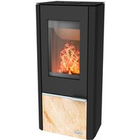 FIREPLACE Kaminofen »Kingstone«, grau, Speckstein, 6 kW – schwarz (Rabatt: 77 %) FIREPLACE Kaminofen »Kingstone«, grau, Speckstein, 6 kW – schwarz (Rabatt: 77 %)