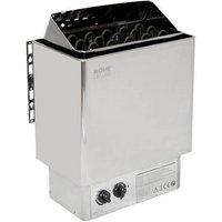 Saunaofen »KIVA«, 4,5 kW – silberfarben Saunaofen »KIVA«, 4,5 kW – silberfarben