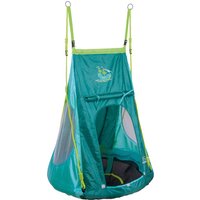 Hudora Nestschaukel »Pirate«, mit Zelt, türkis – gruen (Rabatt: 60 %) Hudora Nestschaukel »Pirate«, mit Zelt, türkis – gruen (Rabatt: 60 %)