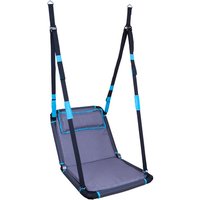 Hudora Nestschaukel »Hollywood«, LxB: 120×60 cm, schwarz/petrol – blau (Rabatt: 60 %) Hudora Nestschaukel »Hollywood«, LxB: 120×60 cm, schwarz/petrol – blau (Rabatt: 60 %)