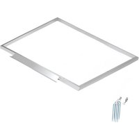 Mr. GARDENER Bodenrahmen, für Geräteschrank, 4×4 cm, Aluminium – silberfarben Rabatt: 25 % Mr. GARDENER Bodenrahmen, für Geräteschrank, 4×4 cm, Aluminium – silberfarben Rabatt: 25 %