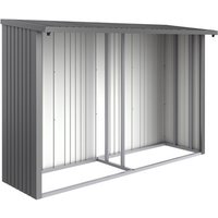 BIOHORT Rückwand, BxHxT: 288,6 x 196,5 x 1,1 cm, für WoodStock, WS 300, quarzgrau-metallic BIOHORT Rückwand, BxHxT: 288,6 x 196,5 x 1,1 cm, für WoodStock, WS 300, quarzgrau-metallic