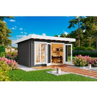 LASITA MAJA Gartenhaus »Dorset«, BxHxT: 460 x 238,95 x 360 cm (Außenmaß inkl. Dachüberstand), carbongrau | Holz LASITA MAJA Gartenhaus »Dorset«, BxHxT: 460 x 238,95 x 360 cm (Außenmaß inkl. Dachüberstand), carbongrau | Holz