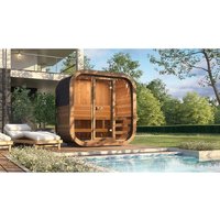 Saunahaus »Laadi 1«, 9.0 Kompakt, Thermo – natur Saunahaus »Laadi 1«, 9.0 Kompakt, Thermo – natur