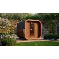 Saunahaus »Laadi 3«, 9.0 Kompakt, Thermo – natur Saunahaus »Laadi 3«, 9.0 Kompakt, Thermo – natur