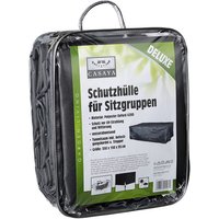 CASAYA Sitzgruppenschutzhülle »Deluxe«, BxHxT: 350 x 95 x 150 cm, Kunstfaser – grau CASAYA Sitzgruppenschutzhülle »Deluxe«, BxHxT: 350 x 95 x 150 cm, Kunstfaser – grau