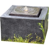 GRANIMEX Dekobrunnen, schiefer, inkl. Pumpe, Polyresin – schwarz GRANIMEX Dekobrunnen, schiefer, inkl. Pumpe, Polyresin – schwarz