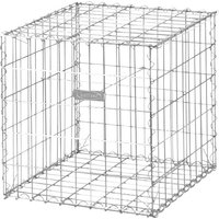 BELLISSA Spiralgabione, BxHxL: 50 x 50 x 50 cm, Stahl – silberfarben BELLISSA Spiralgabione, BxHxL: 50 x 50 x 50 cm, Stahl – silberfarben