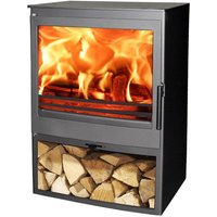 PANADERO Kaminofen »Saphir«, schwarzmetallic, Stahl, 7,1 kW (Rabatt: 51 %) PANADERO Kaminofen »Saphir«, schwarzmetallic, Stahl, 7,1 kW (Rabatt: 51 %)