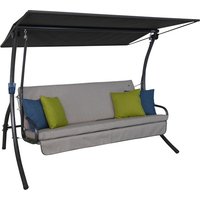 ANGERER FREIZEITMÖBEL Hollywoodschaukel »Drift Smart«, 3-Sitzer, inkl. Auflagen – grau ANGERER FREIZEITMÖBEL Hollywoodschaukel »Drift Smart«, 3-Sitzer, inkl. Auflagen – grau