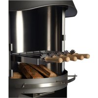 BUSCHBECK Schaschlikspieß »Sydney«, Breite: 32 cm, aus Edelstahl/Holz – silberfarben BUSCHBECK Schaschlikspieß »Sydney«, Breite: 32 cm, aus Edelstahl/Holz – silberfarben