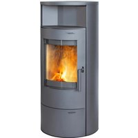 THERMIA Kaminofen »München«, grau, Stahl, 7 kW, Dauerbrand geeignet THERMIA Kaminofen »München«, grau, Stahl, 7 kW, Dauerbrand geeignet