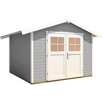 WEKA Gartenhaus »Casa Gr. 1«, Holz, BxHxT: 274 x 237 x 240 cm (Außenmaße inkl. Dachüberstand) - grau | Fichte | 5,64 m² WEKA Gartenhaus »Casa Gr. 1«, Holz, BxHxT: 274 x 237 x 240 cm (Außenmaße inkl. Dachüberstand) - grau | Fichte | 5,64 m²