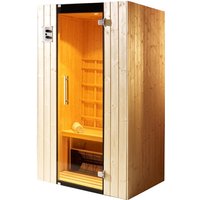 WEKA Infrarotkabine »Tanilla 1« für 1 Person, Fronteinstieg – beige WEKA Infrarotkabine »Tanilla 1« für 1 Person, Fronteinstieg – beige