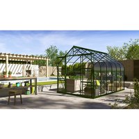 VITAVIA Gewächshaus »Dione«, 9,9 m², Aluminium/Glas, winterfest – gruen VITAVIA Gewächshaus »Dione«, 9,9 m², Aluminium/Glas, winterfest – gruen