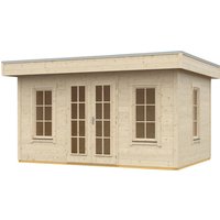 SKANHOLZ Gartenhaus »Basel 2«, Holz, BxHxT: 460 x 255 x 380 cm (Außenmaße) – braun SKANHOLZ Gartenhaus »Basel 2«, Holz, BxHxT: 460 x 255 x 380 cm (Außenmaße) – braun