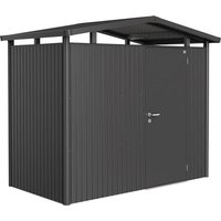 BIOHORT Gerätehaus »Panorama«, Metall, BxHxT: 273 x 227 x 158 cm (Außenmaße) – grau BIOHORT Gerätehaus »Panorama«, Metall, BxHxT: 273 x 227 x 158 cm (Außenmaße) – grau