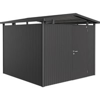 BIOHORT Gerätehaus »Panorama«, Metall, BxHxT: 273 x 227 x 278 cm (Außenmaße) – grau BIOHORT Gerätehaus »Panorama«, Metall, BxHxT: 273 x 227 x 278 cm (Außenmaße) – grau